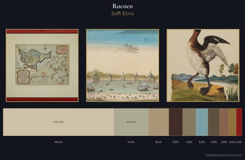 Rococo Palette 13 - Soft Ecru