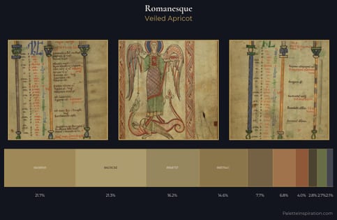 Romanesque Palette 5 - Veiled Apricot