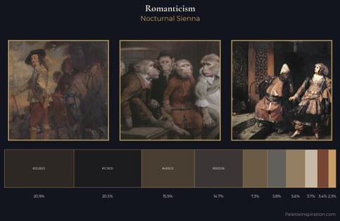 Romanticism Palette 30