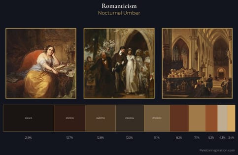 Romanticism Palette 32