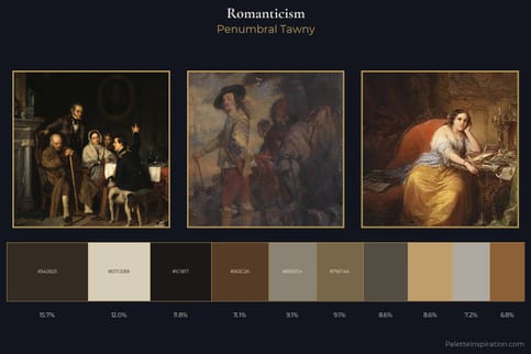 Romanticism Color Palette