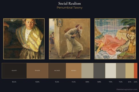 Social Realism Color Palette