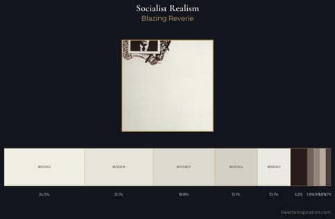 Socialist Realism Color Palette