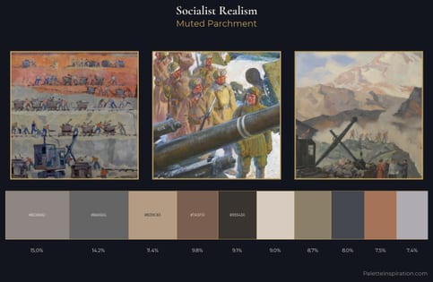 Socialist Realism Palette 4