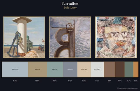 Surrealism Palette 2 - Soft Ivory