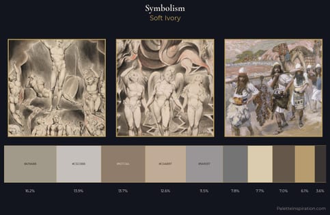 Symbolism Palette 7 - Soft Ivory