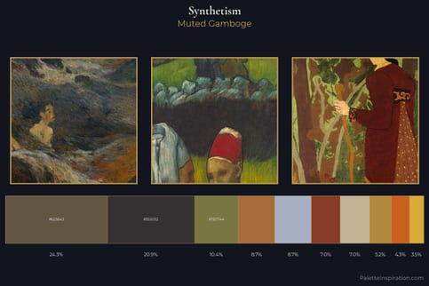 Synthetism Master Palette - Muted Gamboge
