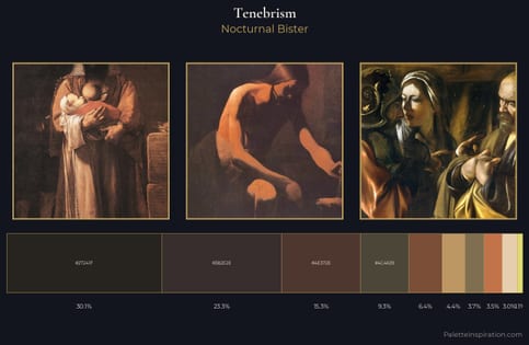 Tenebrism Palette 5
