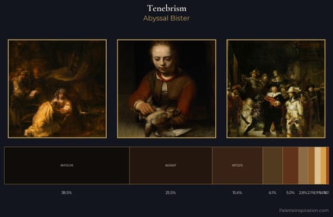 Tenebrism Palette 16