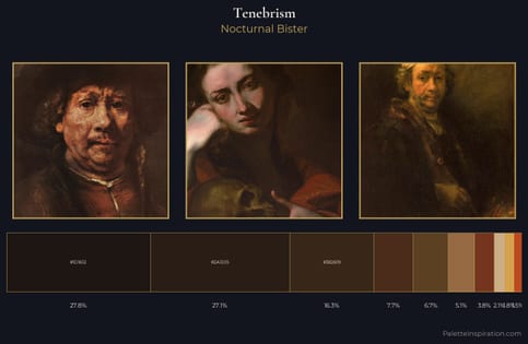 Tenebrism Palette 18