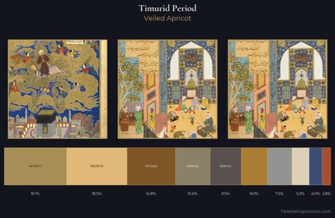 Timurid Period Palette 3