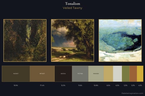 Tonalism Color Palette