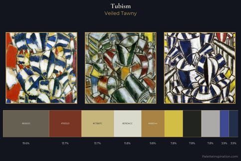 Tubism Master Palette - Veiled Tawny