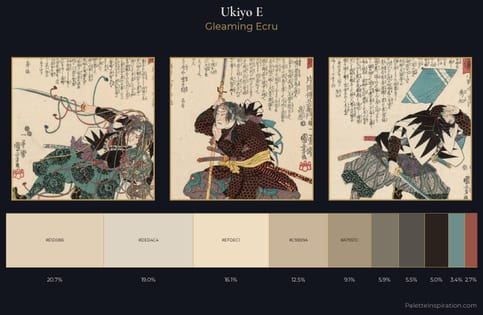 Ukiyo-e Palette 7