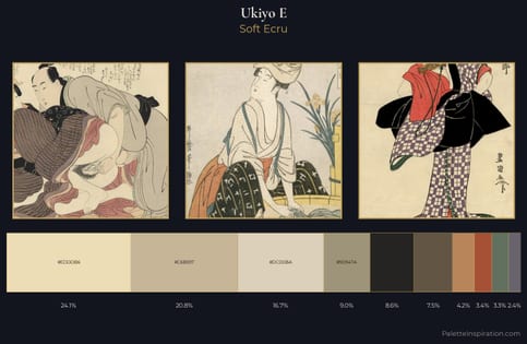Ukiyo-e Palette 13