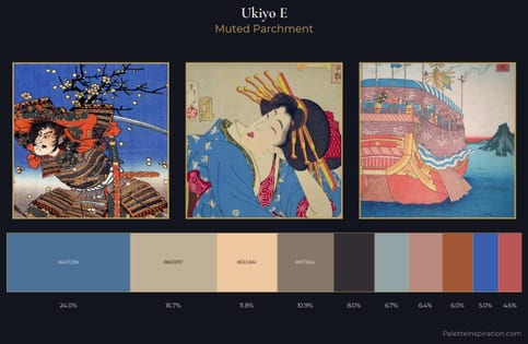 Ukiyo-e Palette 16
