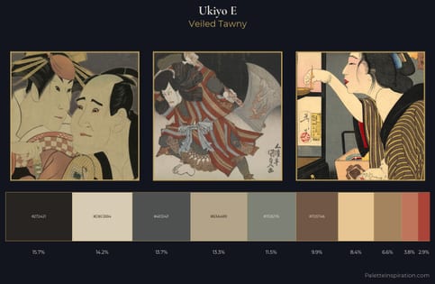 Ukiyo-e Palette 17