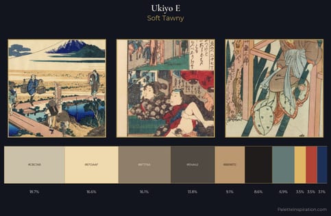 Ukiyo-e Palette 21