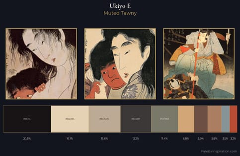 Ukiyo-e Palette 22