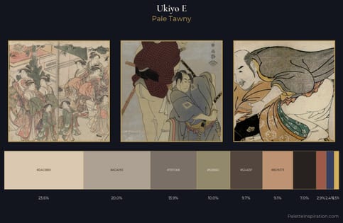 Ukiyo-e Palette 23