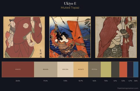 Ukiyo-e Palette 25
