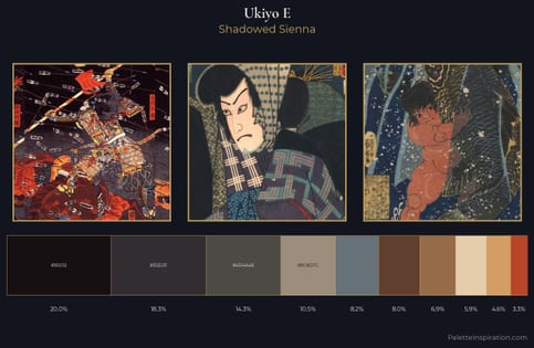 Ukiyo-e Palette 32