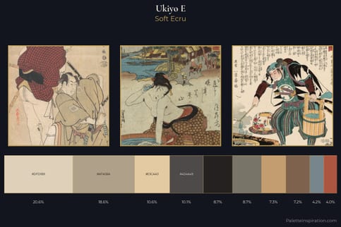 Ukiyo-e Color Palette