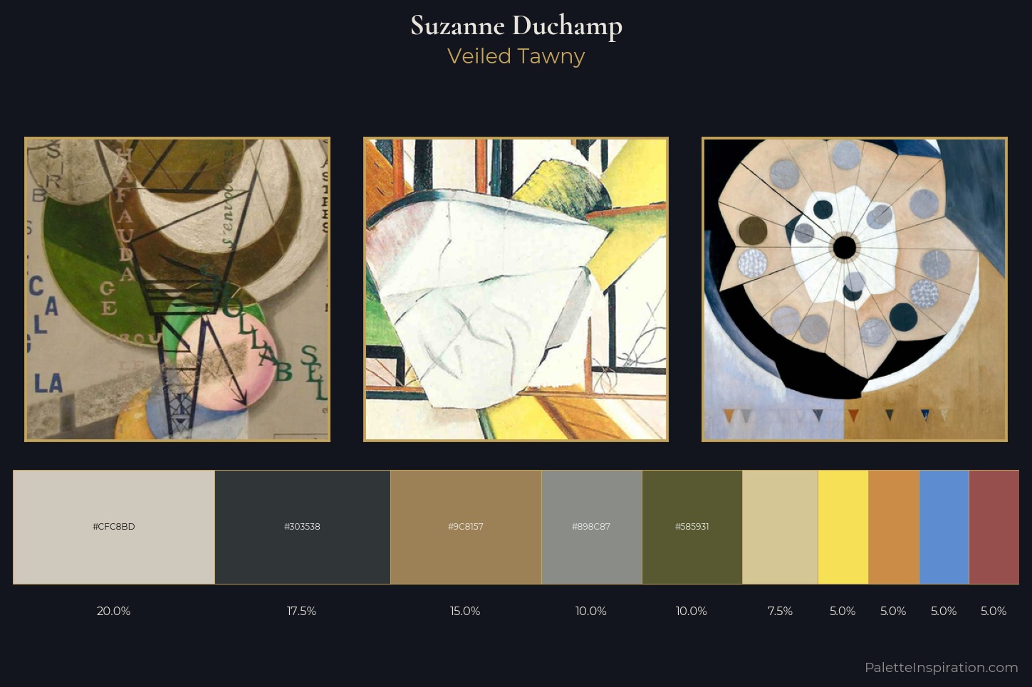 Suzanne Duchamp Master Palette