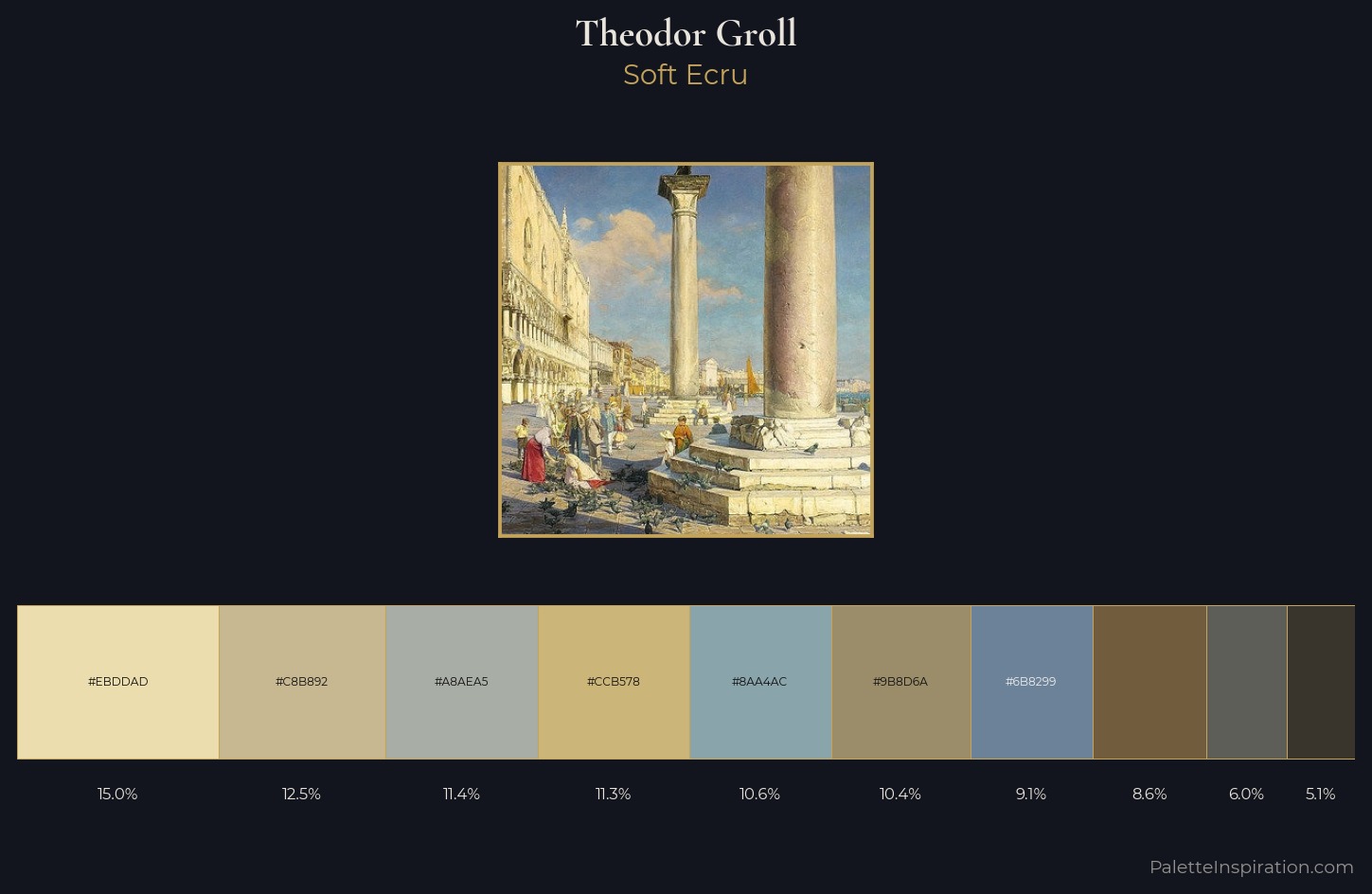 Theodor Groll Palette 1 — Soft Ecru