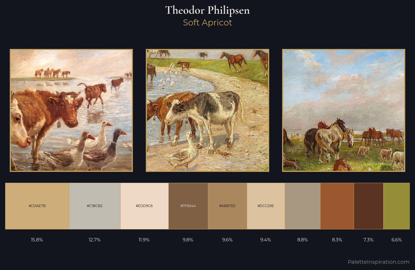Theodor Philipsen Palette 1 — Soft Apricot