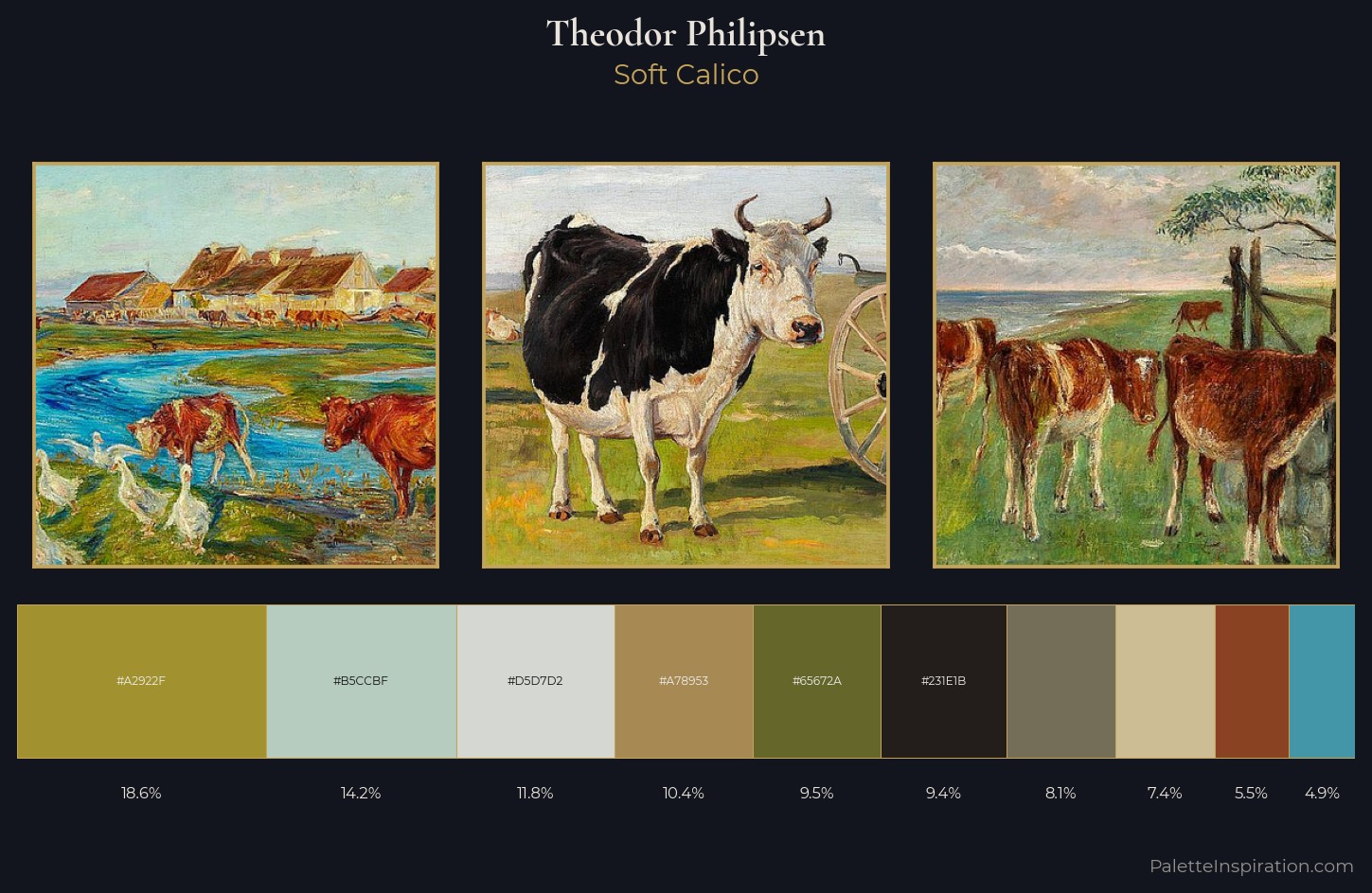 Theodor Philipsen Palette 4 — Soft Calico