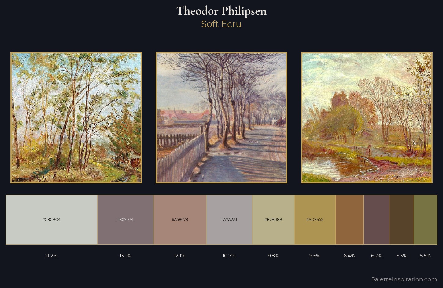 Theodor Philipsen Palette 5 — Soft Ecru