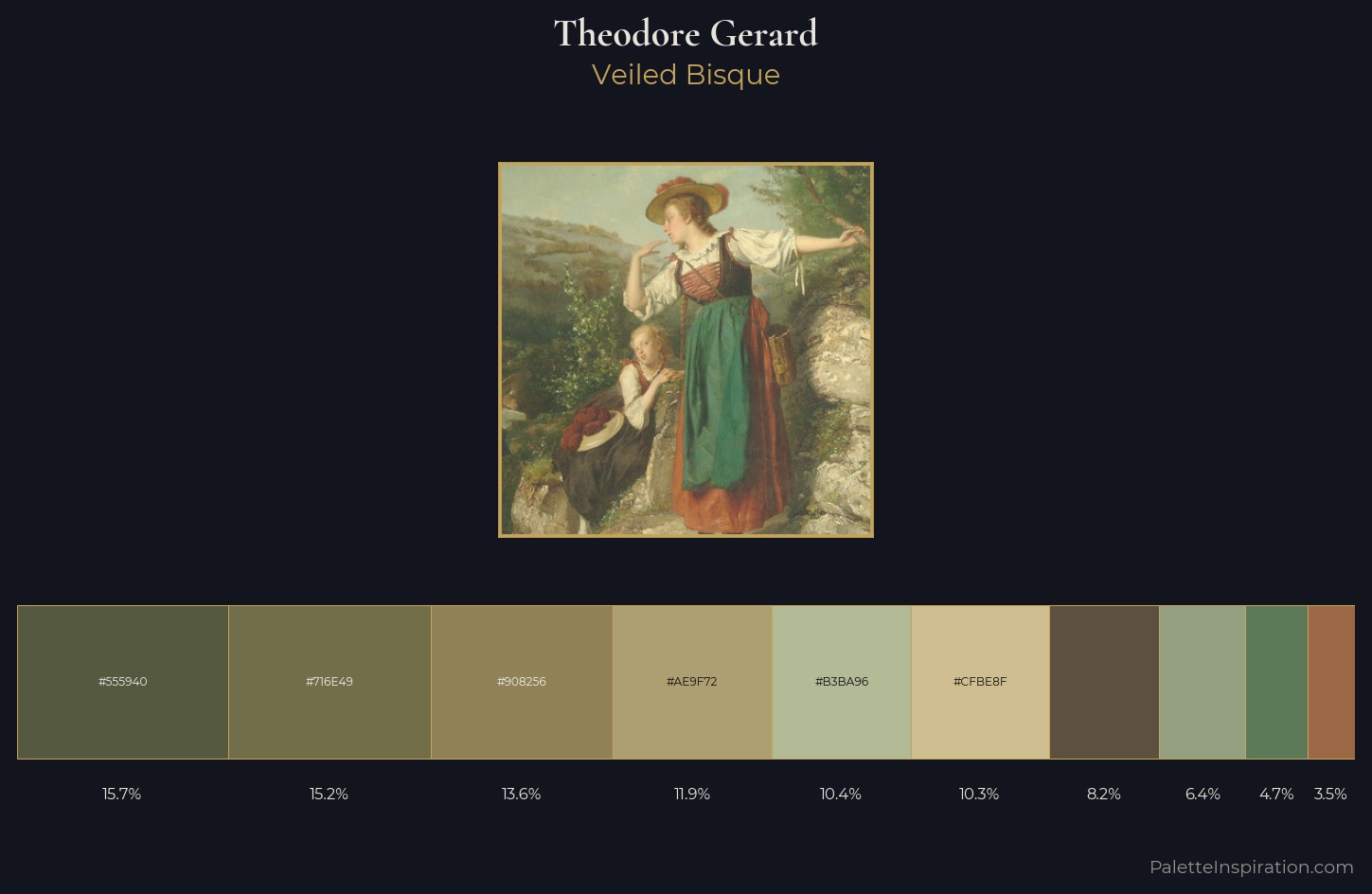 Theodore Gerard Palette 1 — Veiled Bisque