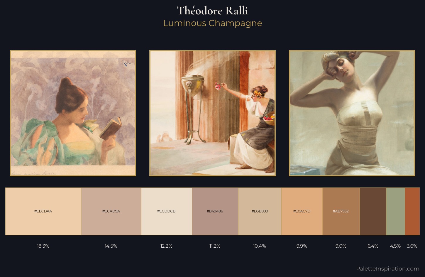 Théodore Ralli Palette 1 — Luminous Champagne