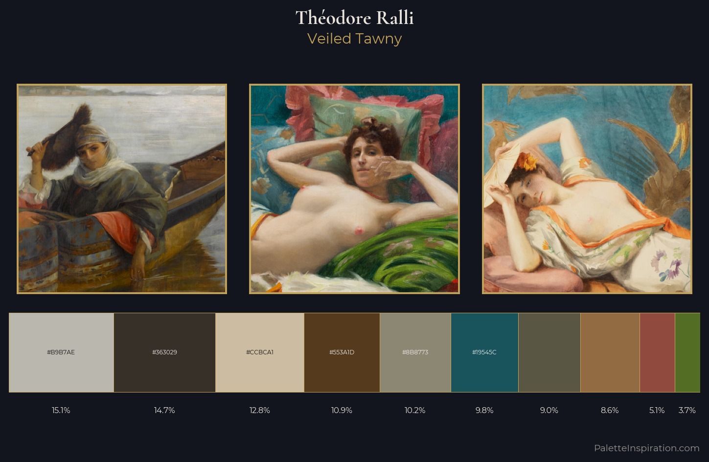 Théodore Ralli Palette 6 — Veiled Tawny