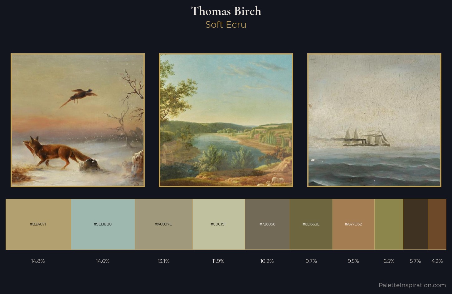 Thomas Birch Palette 1 — Soft Ecru