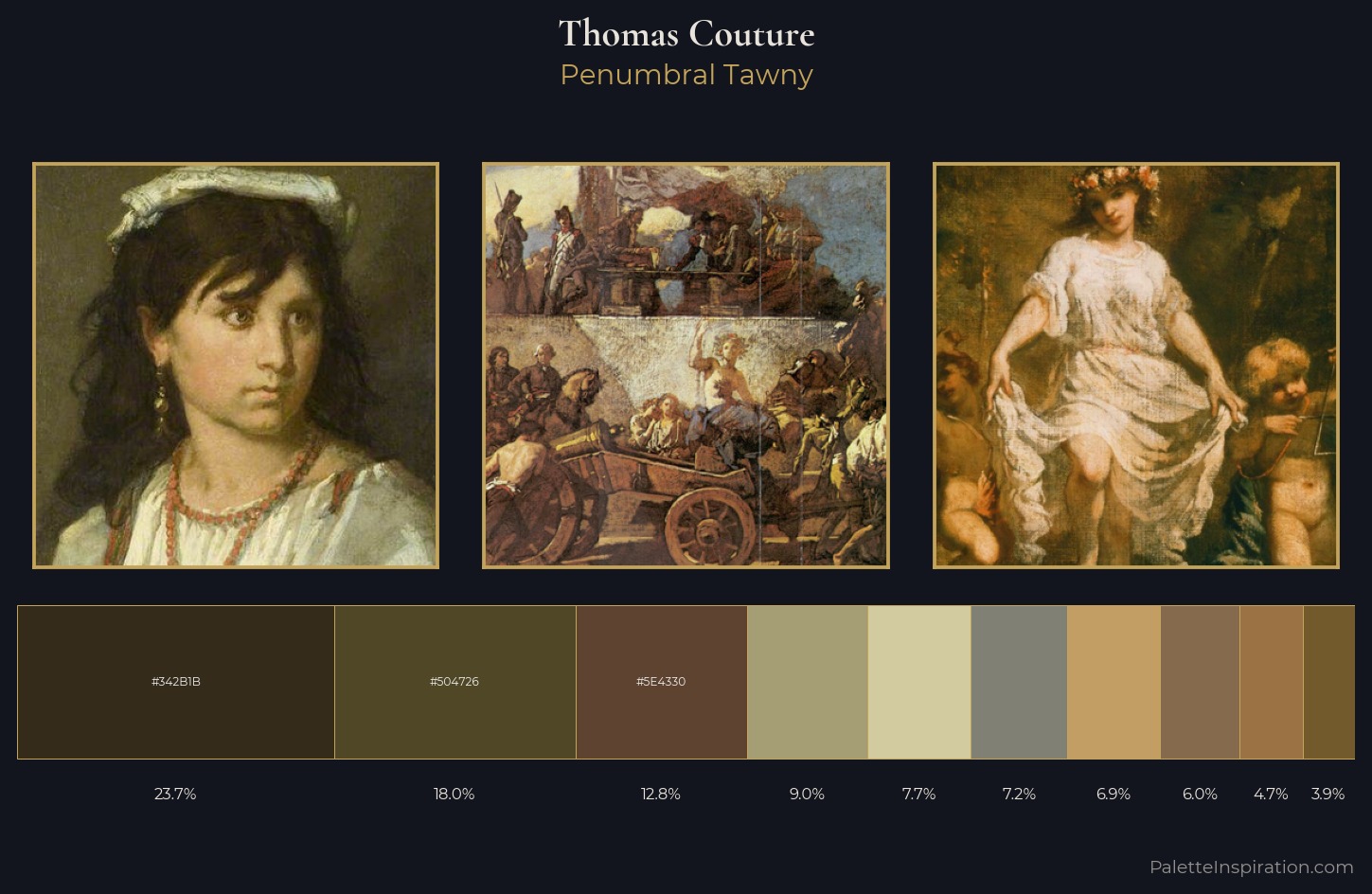 Thomas Couture Palette 1 — Penumbral Tawny