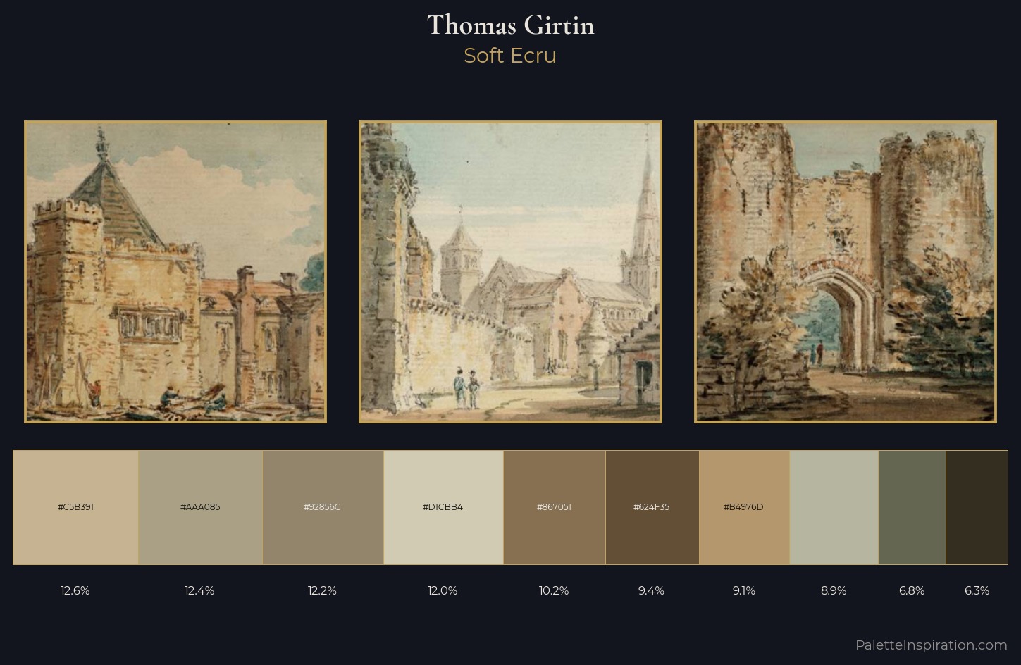 Thomas Girtin Palette 3 — Soft Ecru