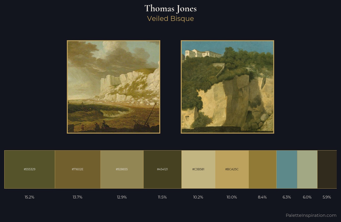 Thomas Jones Palette 4 — Veiled Bisque