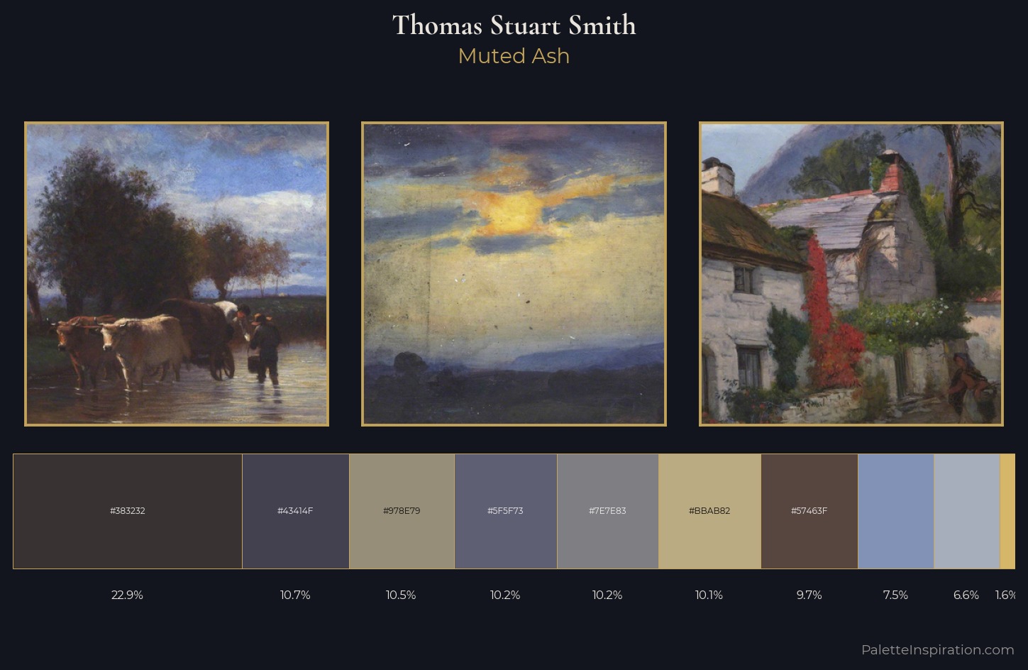 Thomas Stuart Smith Palette 4 — Muted Ash