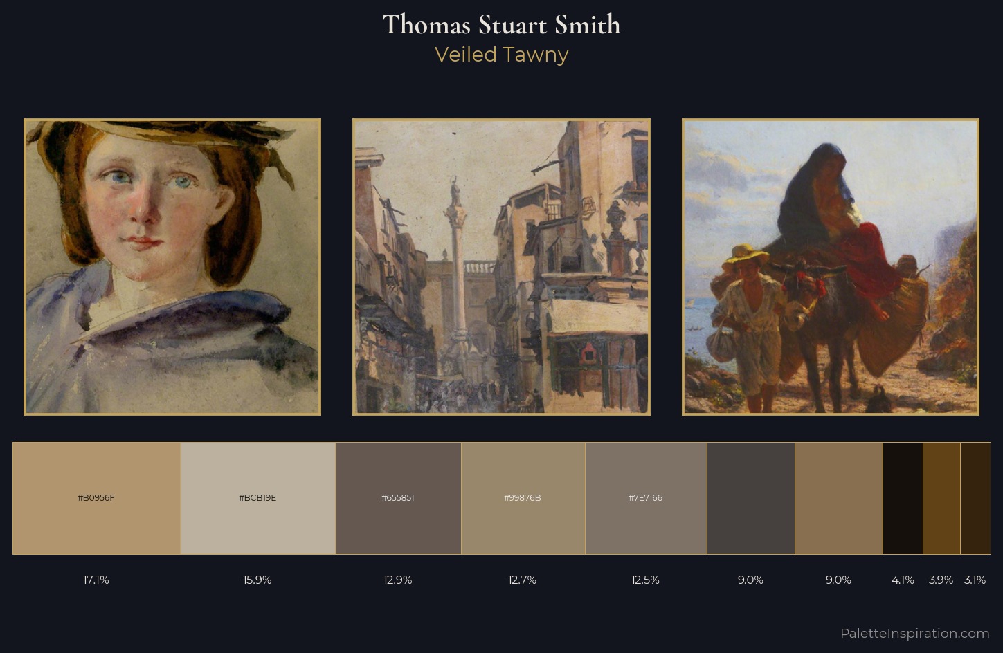Thomas Stuart Smith Palette 6 — Veiled Tawny