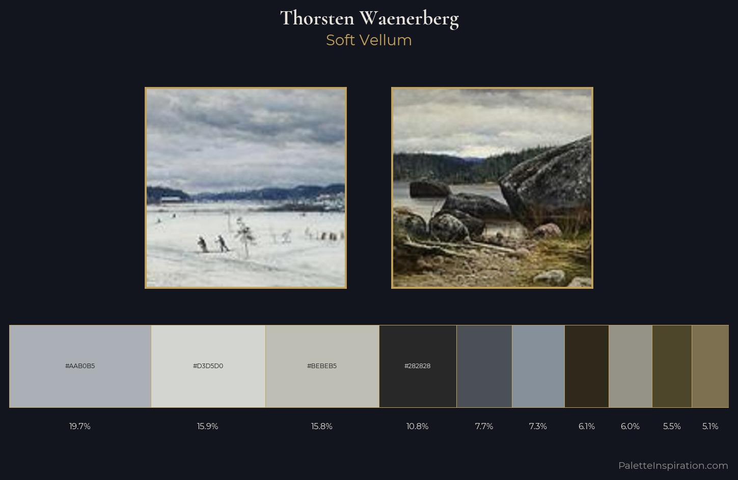 Thorsten Waenerberg Palette 1 — Soft Vellum