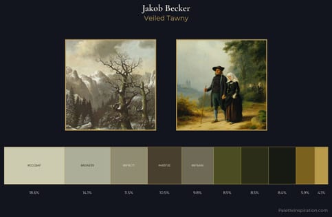 Jakob Becker Palette 3 - Veiled Tawny