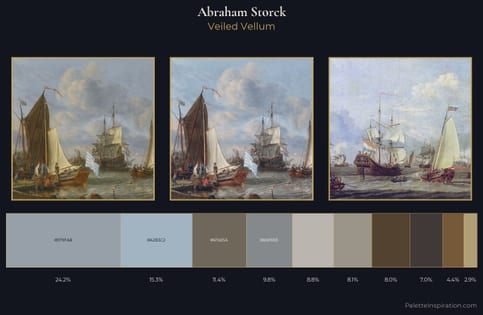 Abraham Storck Palette 1 - Veiled Vellum