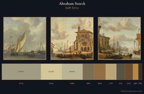 Abraham Storck Palette 2