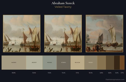 Abraham Storck Palette 3