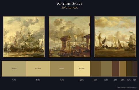 Abraham Storck Palette 4