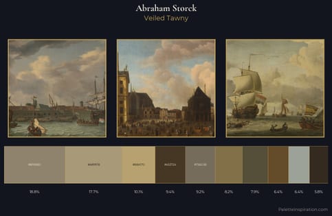 Abraham Storck Palette 6