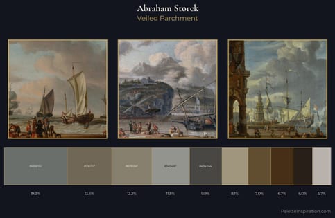 Abraham Storck Palette 7