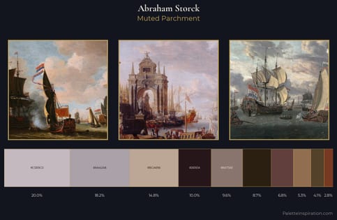 Abraham Storck Palette 9